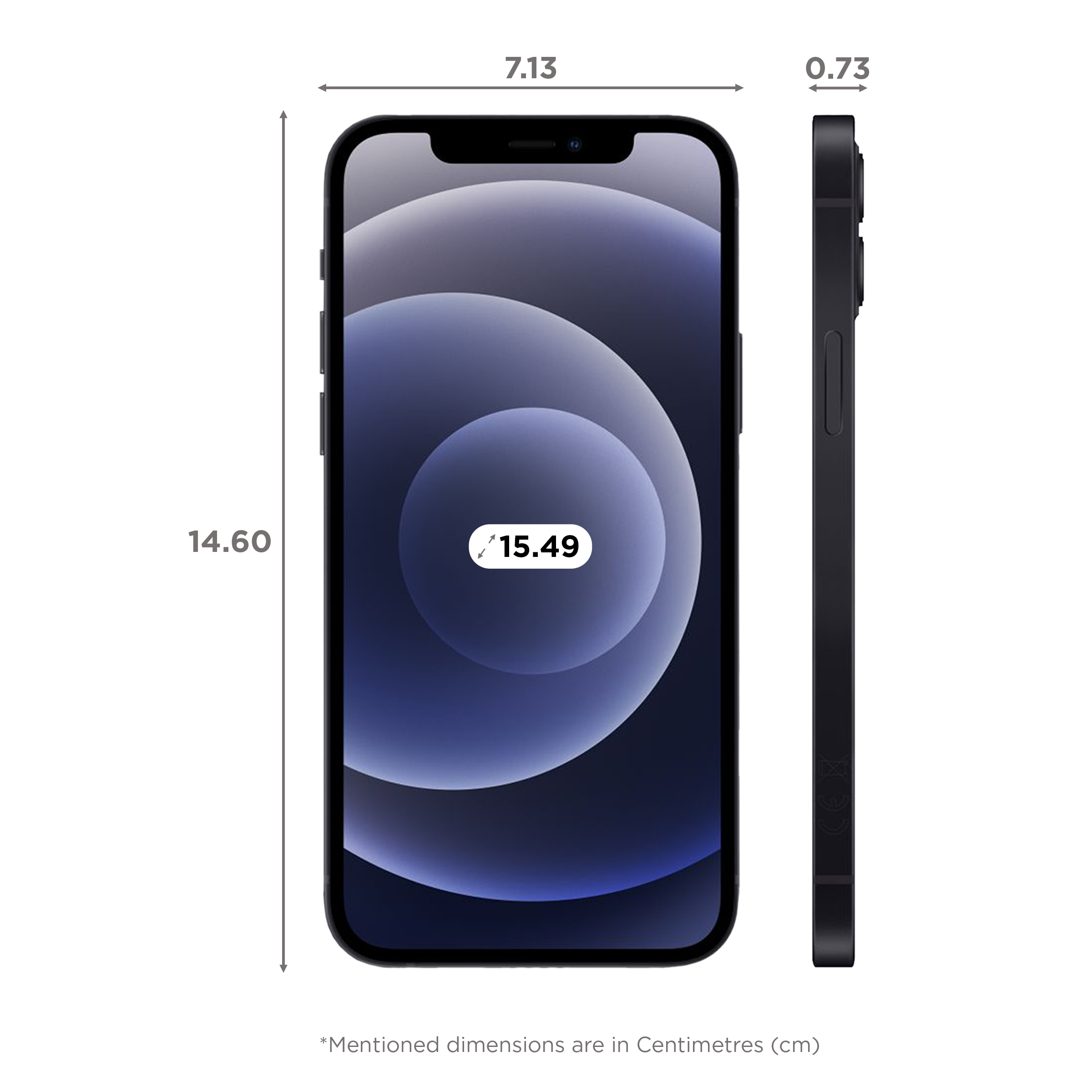 Buy Apple iPhone 12 (128GB, Black) Online - Croma